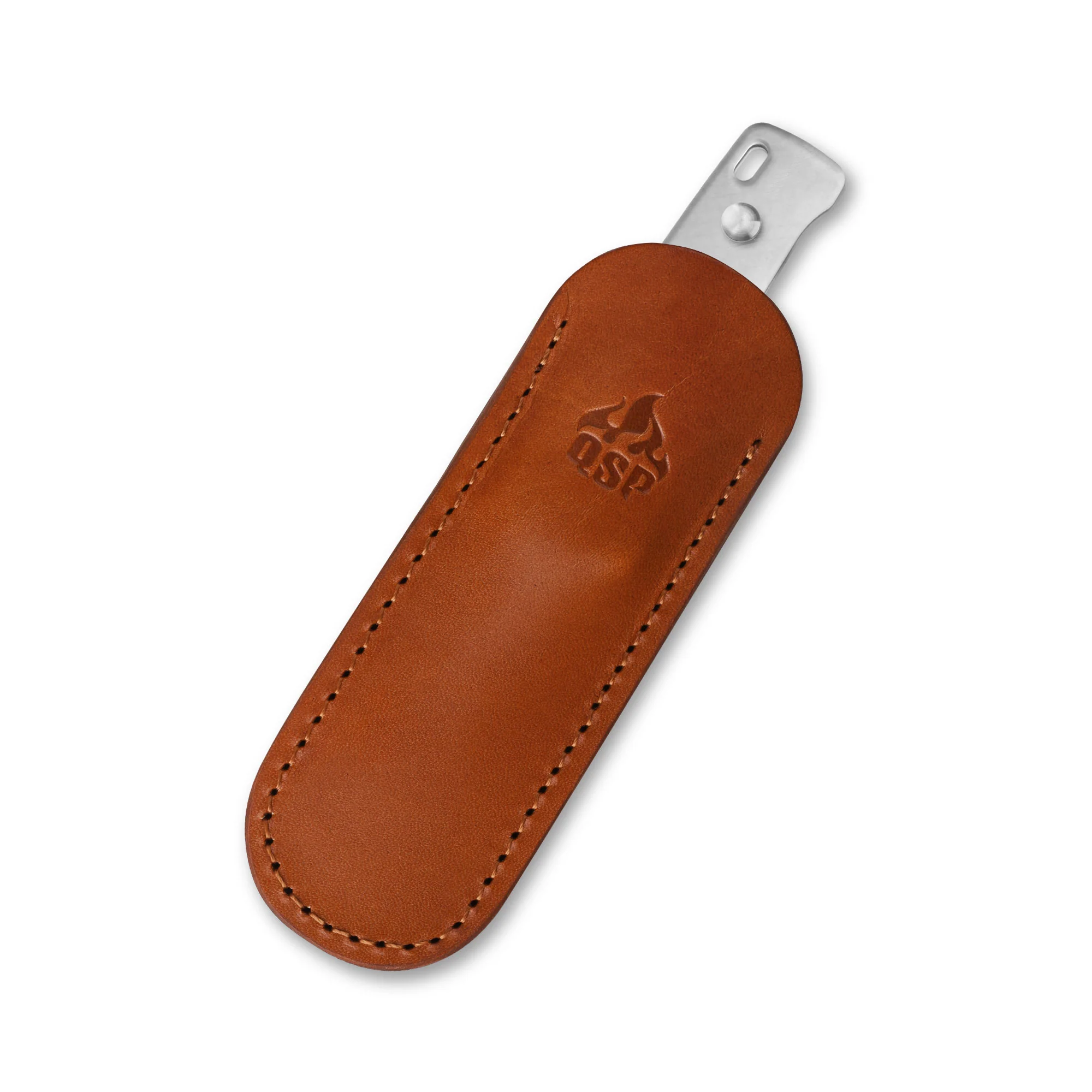 QSP Baby Penguin 14C28N blade Acrylic handle with Clip Slip sheath - Image 4