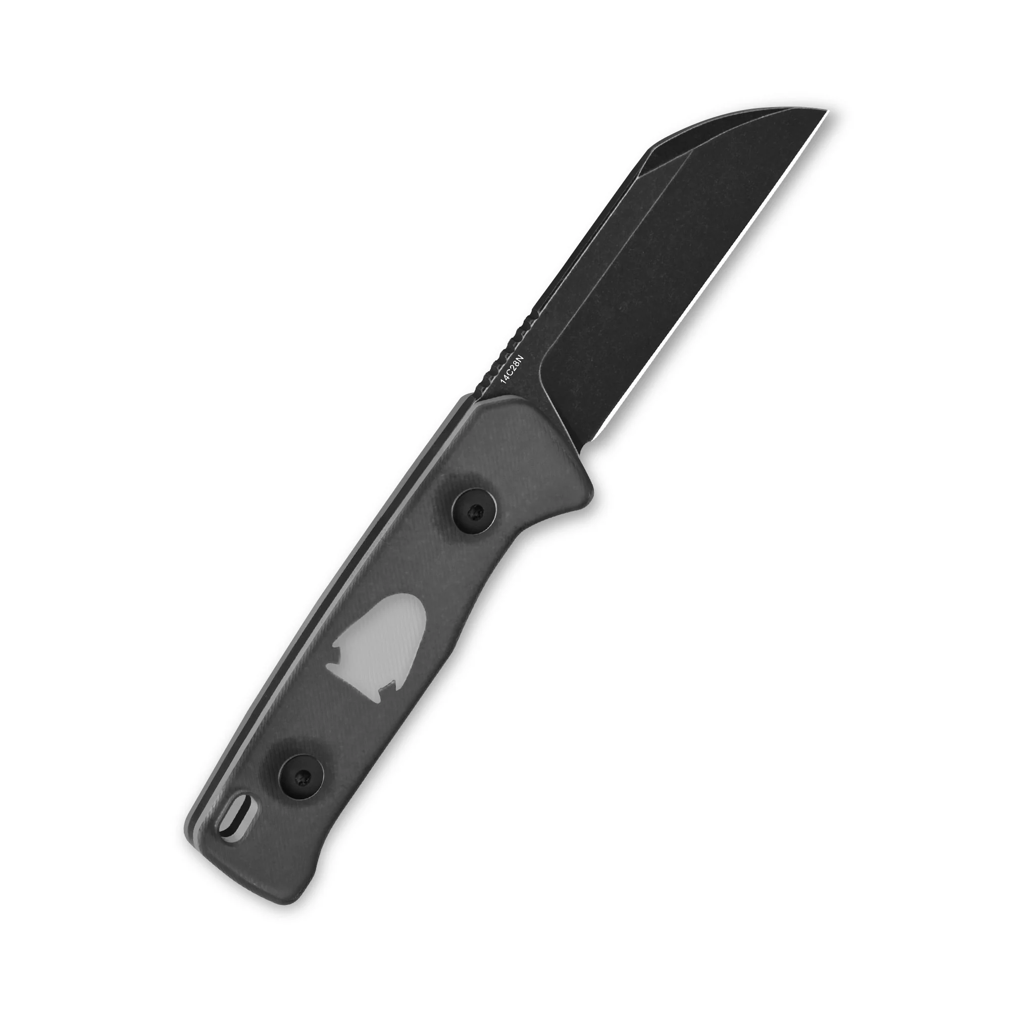 QSP Baby Penguin 14C28N blade Acrylic handle with Clip Slip sheath - Image 8