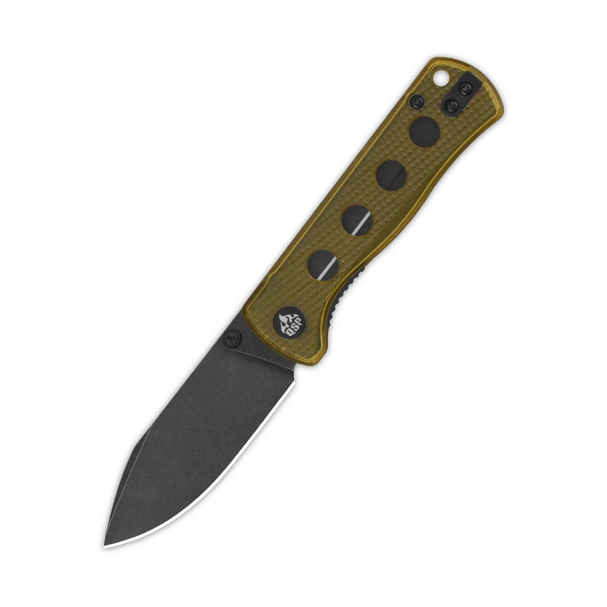 QSP Canary Folder Liner Lock Pocket Knife 14C28N Blade Ultem Handle - Image 5