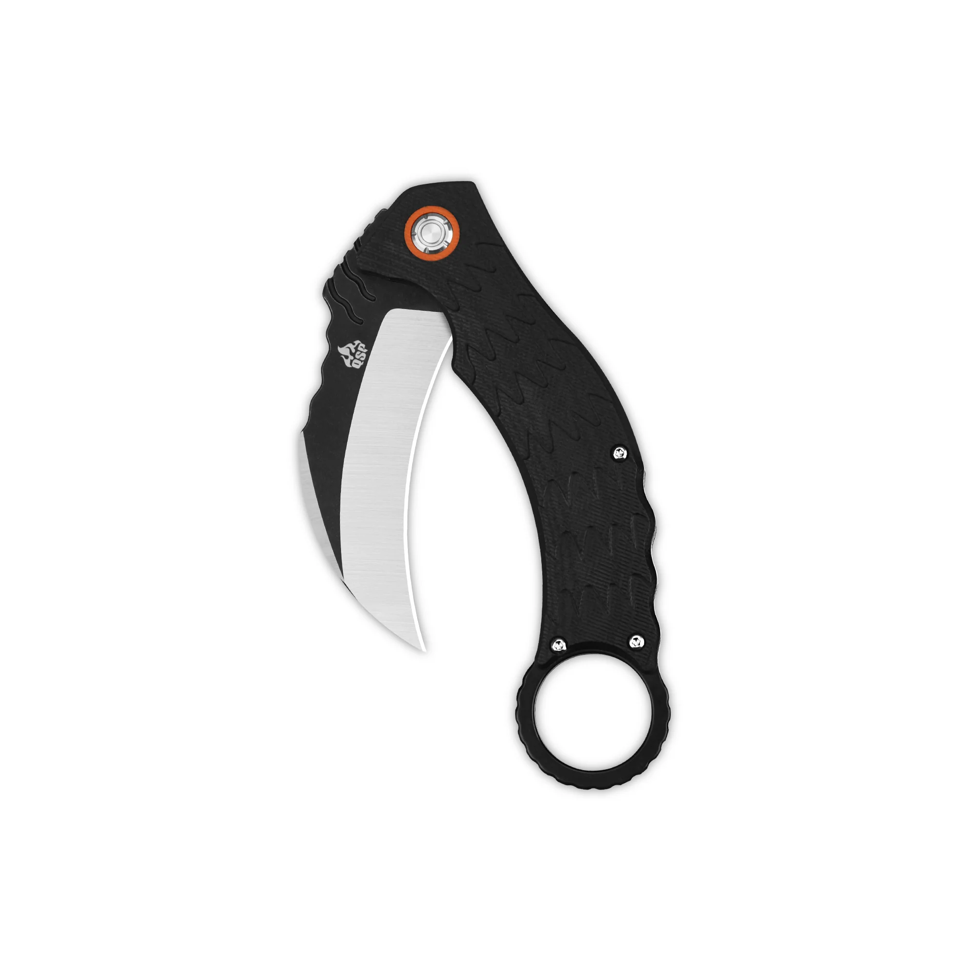 QSP Eagle Liner Lock Pocket Knife D2 Blade G10 Handle - Image 3
