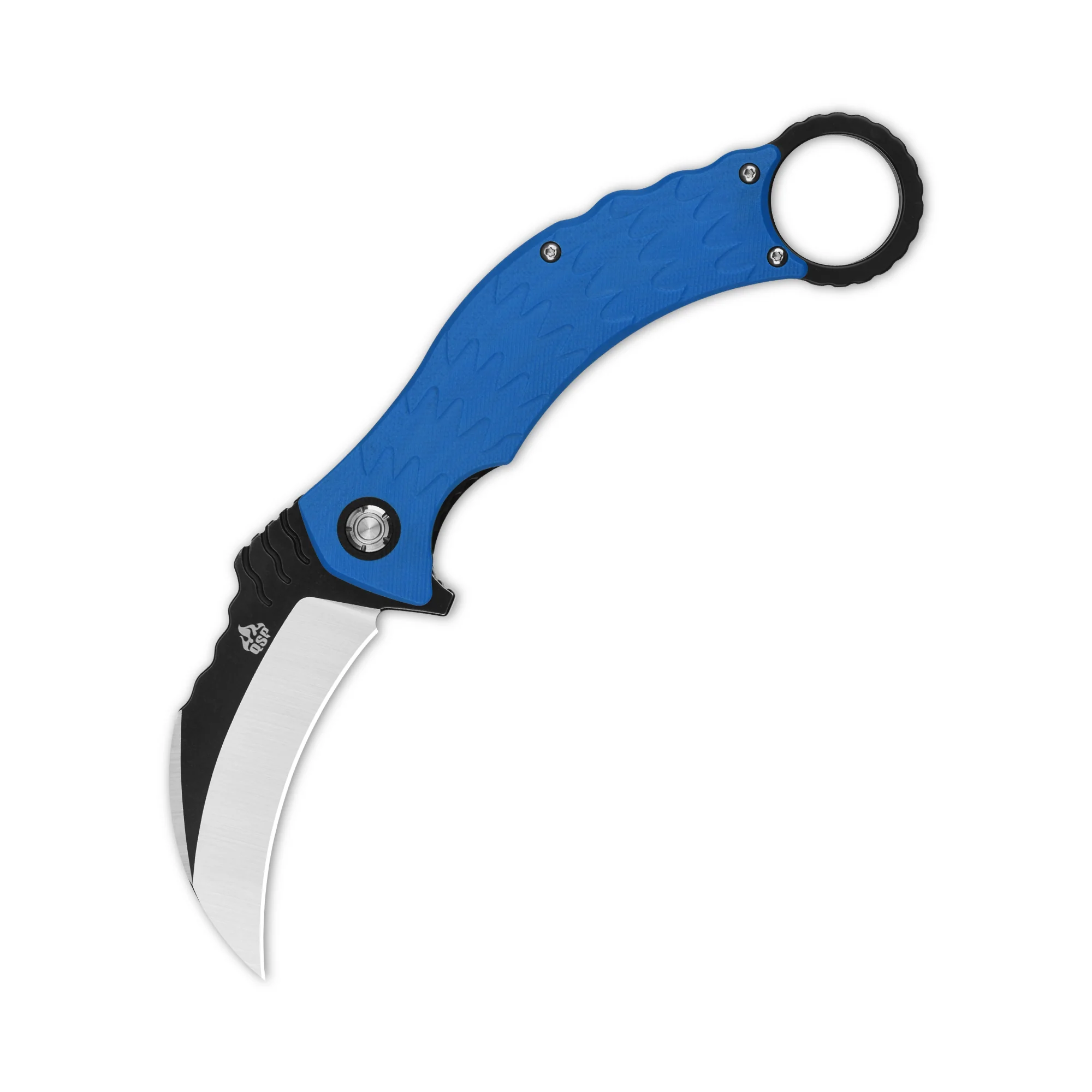 QSP Eagle Liner Lock Pocket Knife D2 Blade G10 Handle - Image 5