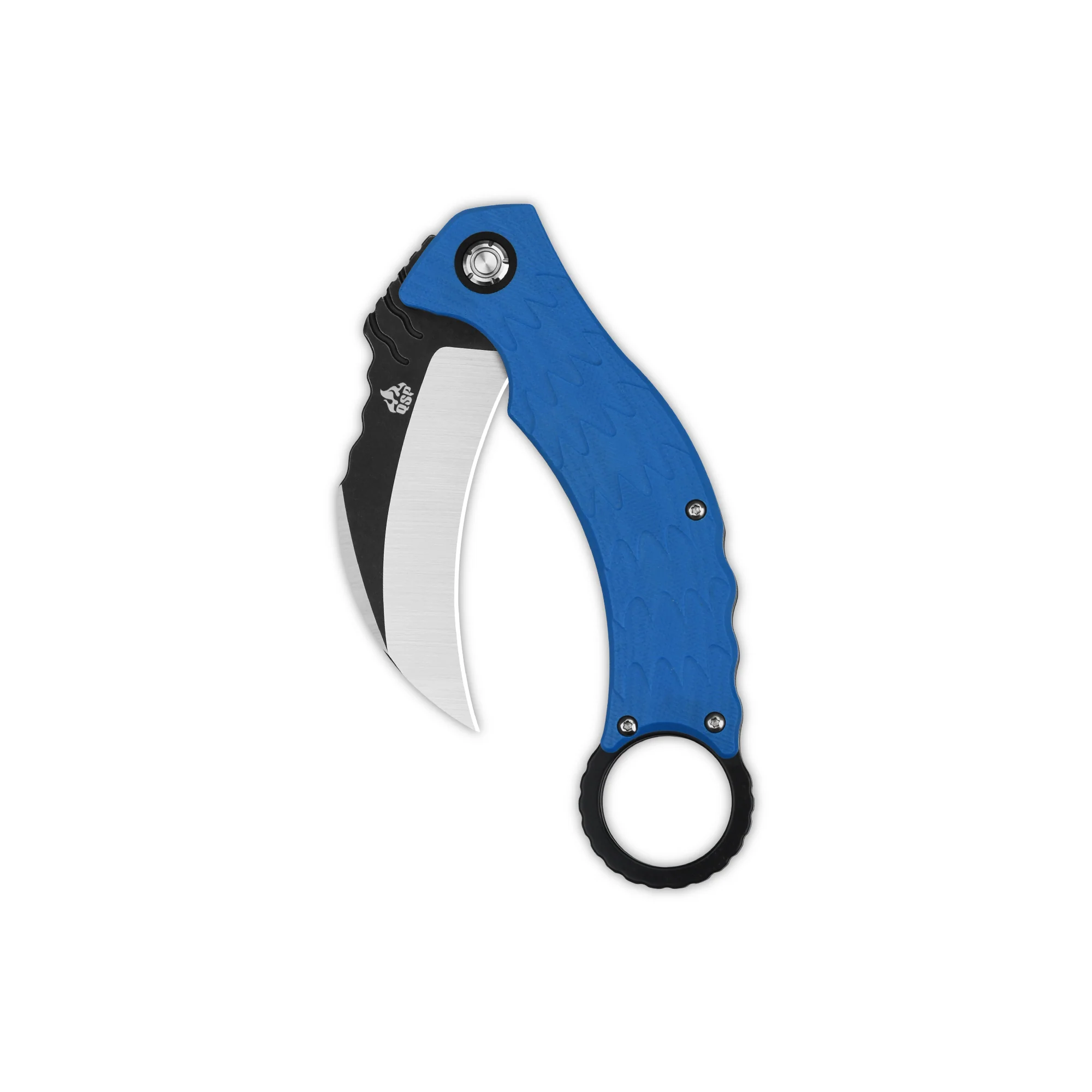 QSP Eagle Liner Lock Pocket Knife D2 Blade G10 Handle - Image 7