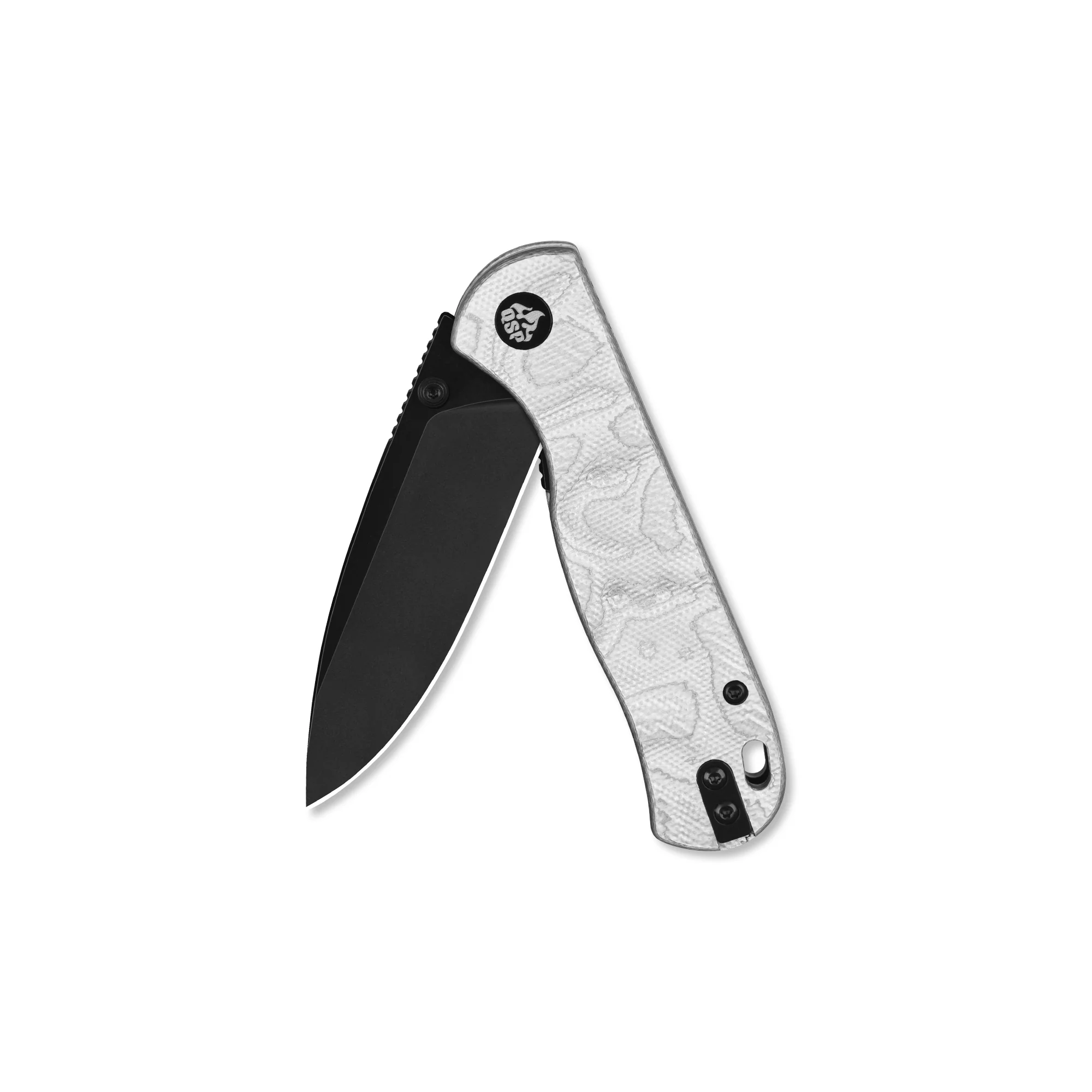QSP Ferret Liner Lock Pocket Knife Notro V blade Aluminum Foil G10 handle - Image 7