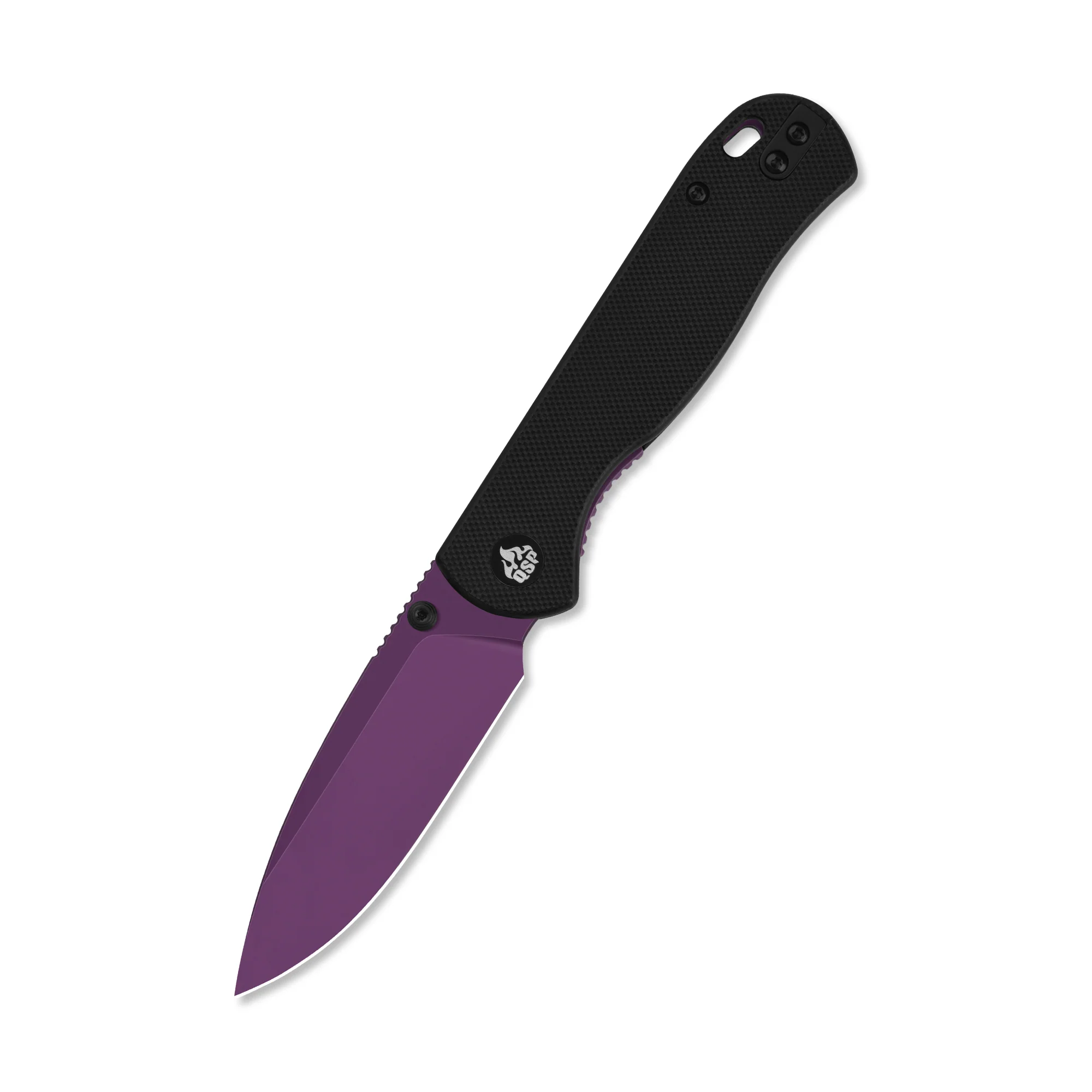 QSP Ferret Liner Lock Pocket Knife Notro V blade Black G10 handle - Image 5