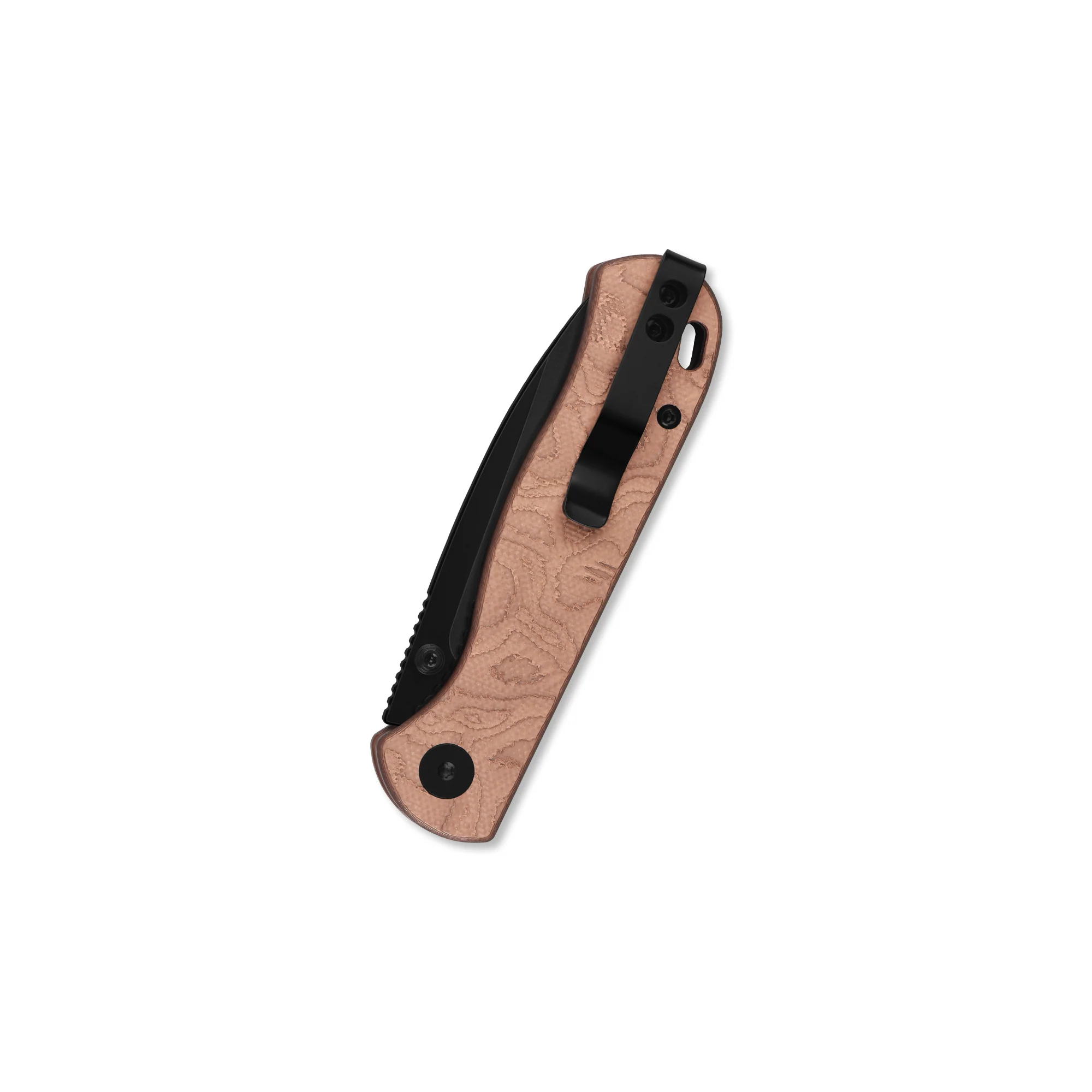 QSP Ferret Liner Lock Pocket Knife Notro V blade Copper Foil G10 handle - Image 6