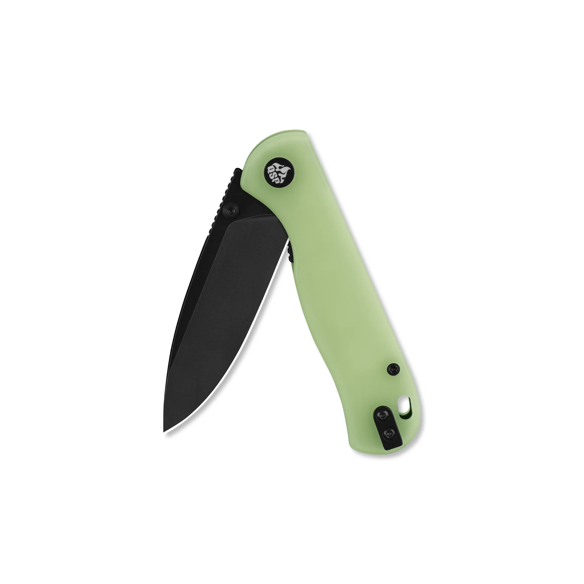 QSP Ferret Liner Lock Pocket Knife Notro V blade Glow-in-the-Dark Resin handle - Image 7
