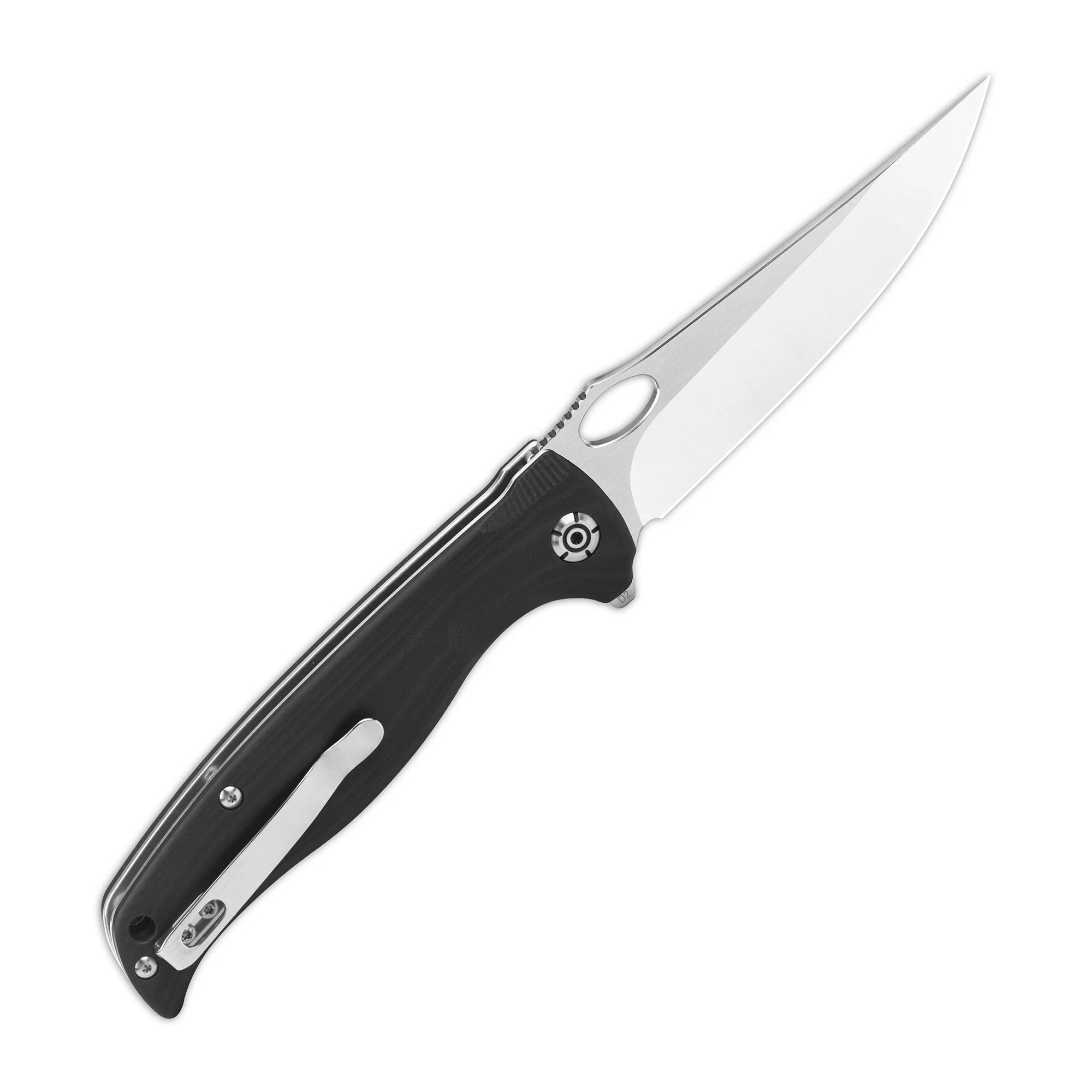 QSP Gavial Liner Lock Pocket Knife D2 Blade G10 Handle - Image 12