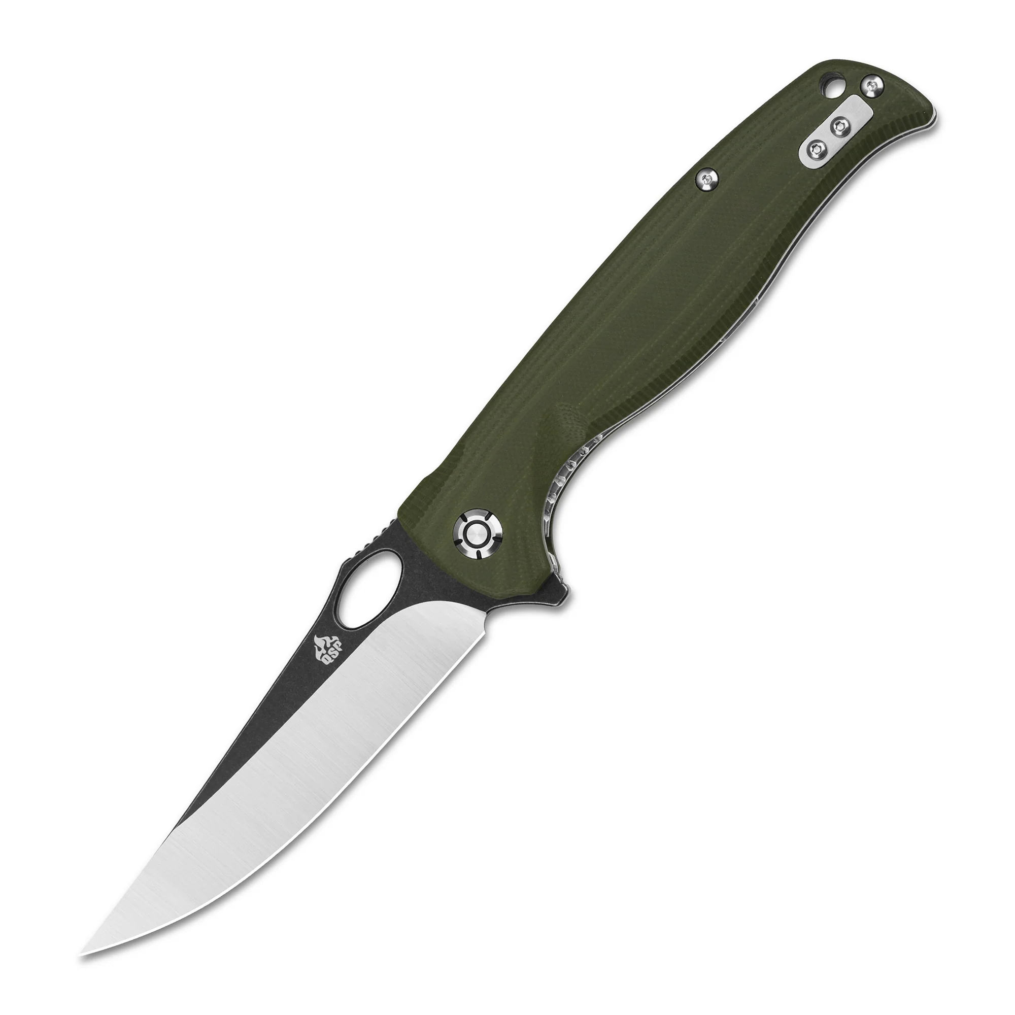 QSP Gavial Liner Lock Pocket Knife D2 Blade G10 Handle - Image 5