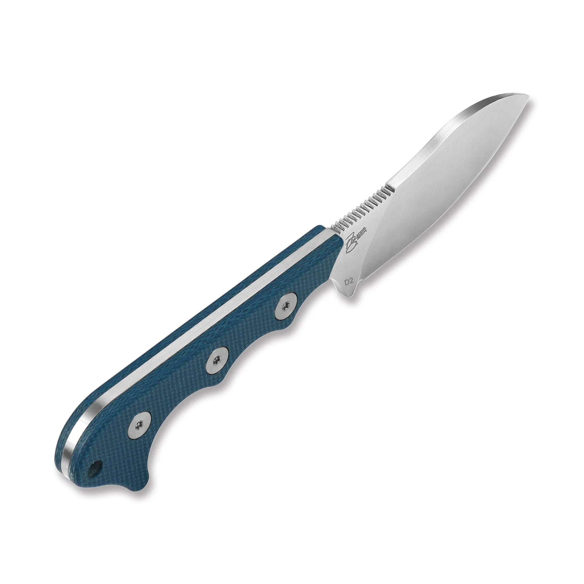 QSP Neckmuk Neck Knife D2 blade Micarta handle with Kydex sheath - Image 3