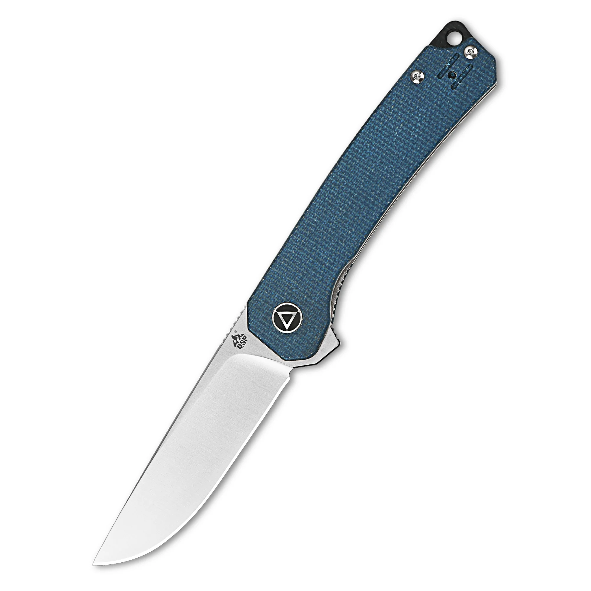 QSP Osprey Liner Lock Pocket Knife 14C28N Blade Micarta Handle - Image 5