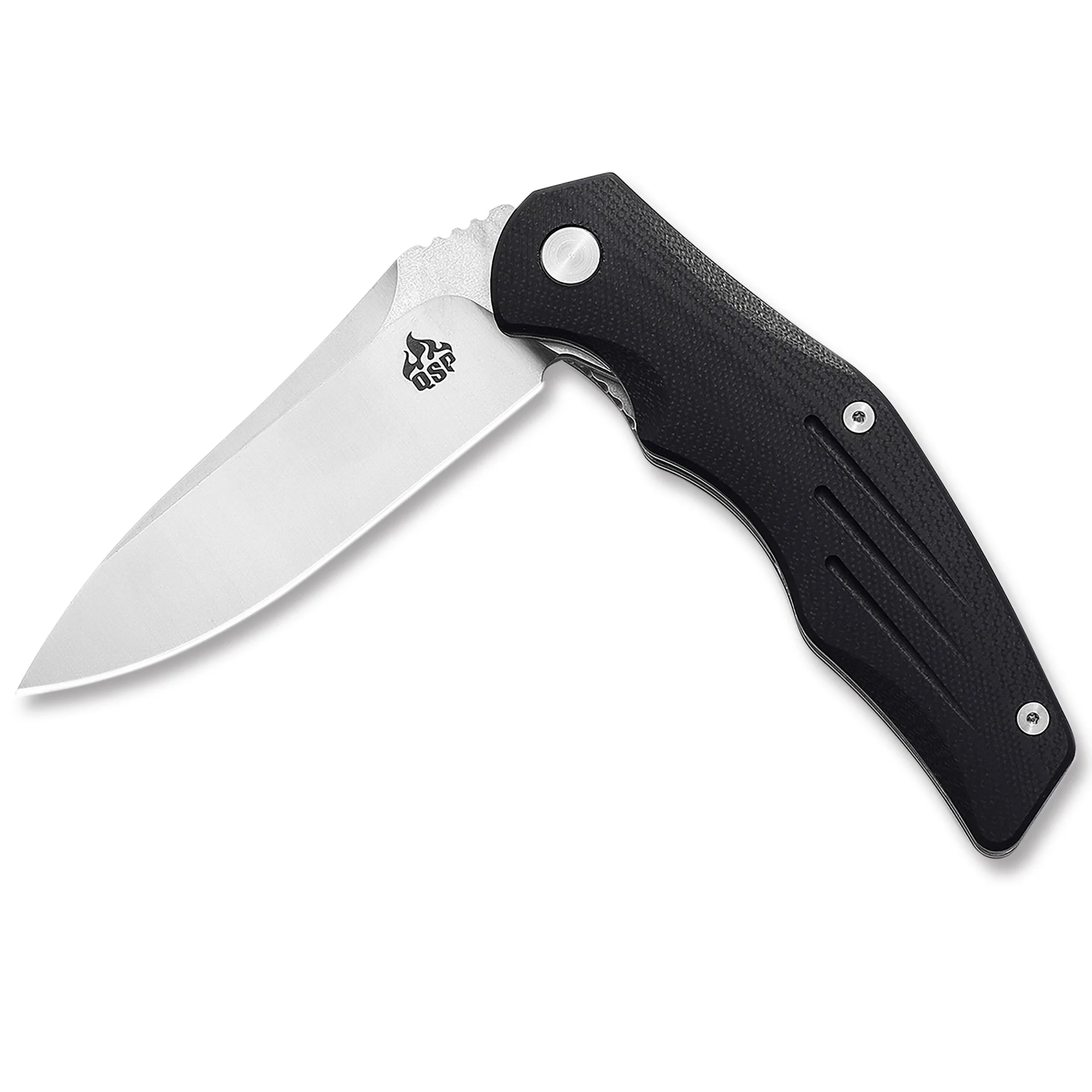 QSP Pangolin Liner Lock Pocket Knife D2 Blade G10 Handle - Image 3