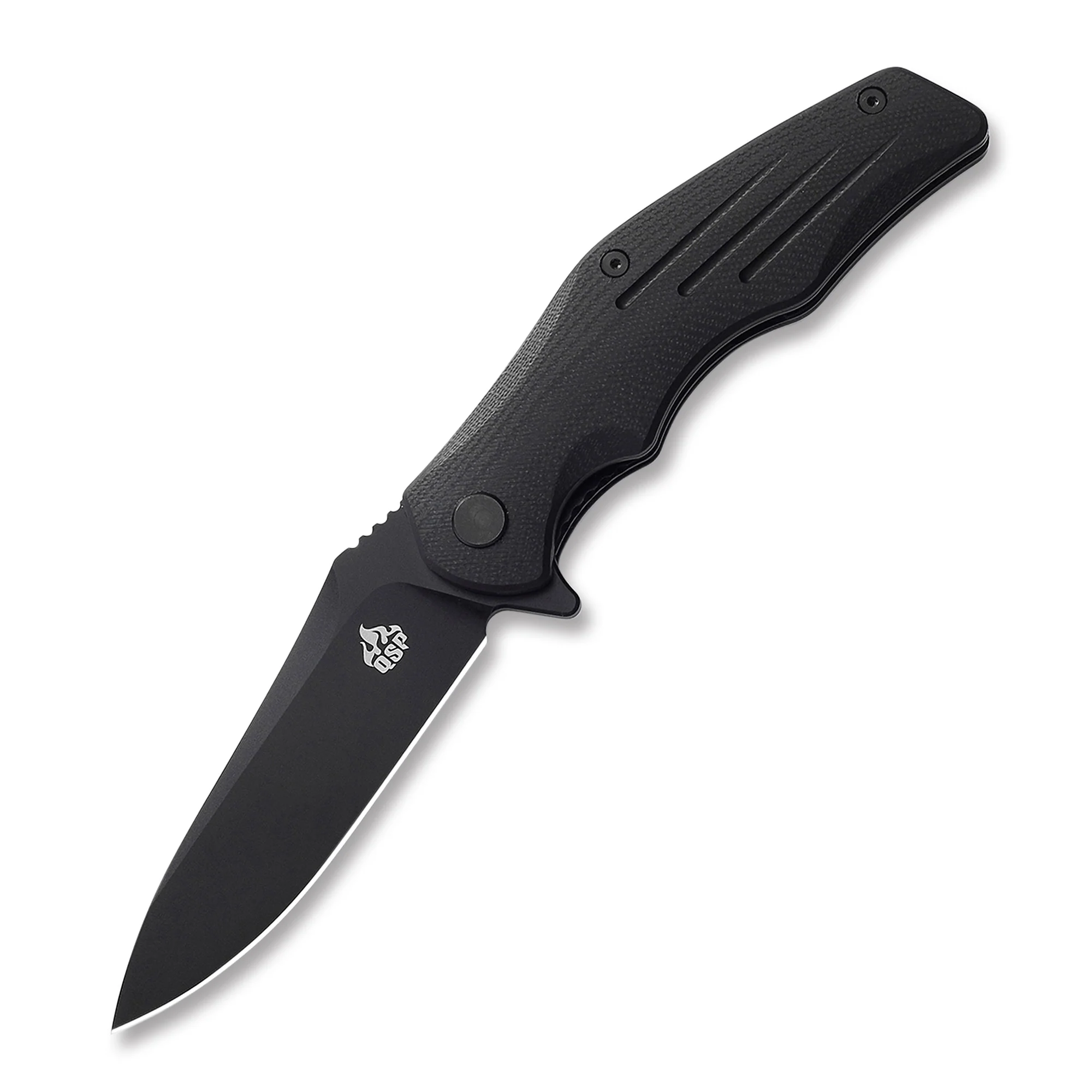 QSP Pangolin Liner Lock Pocket Knife D2 Blade G10 Handle - Image 9