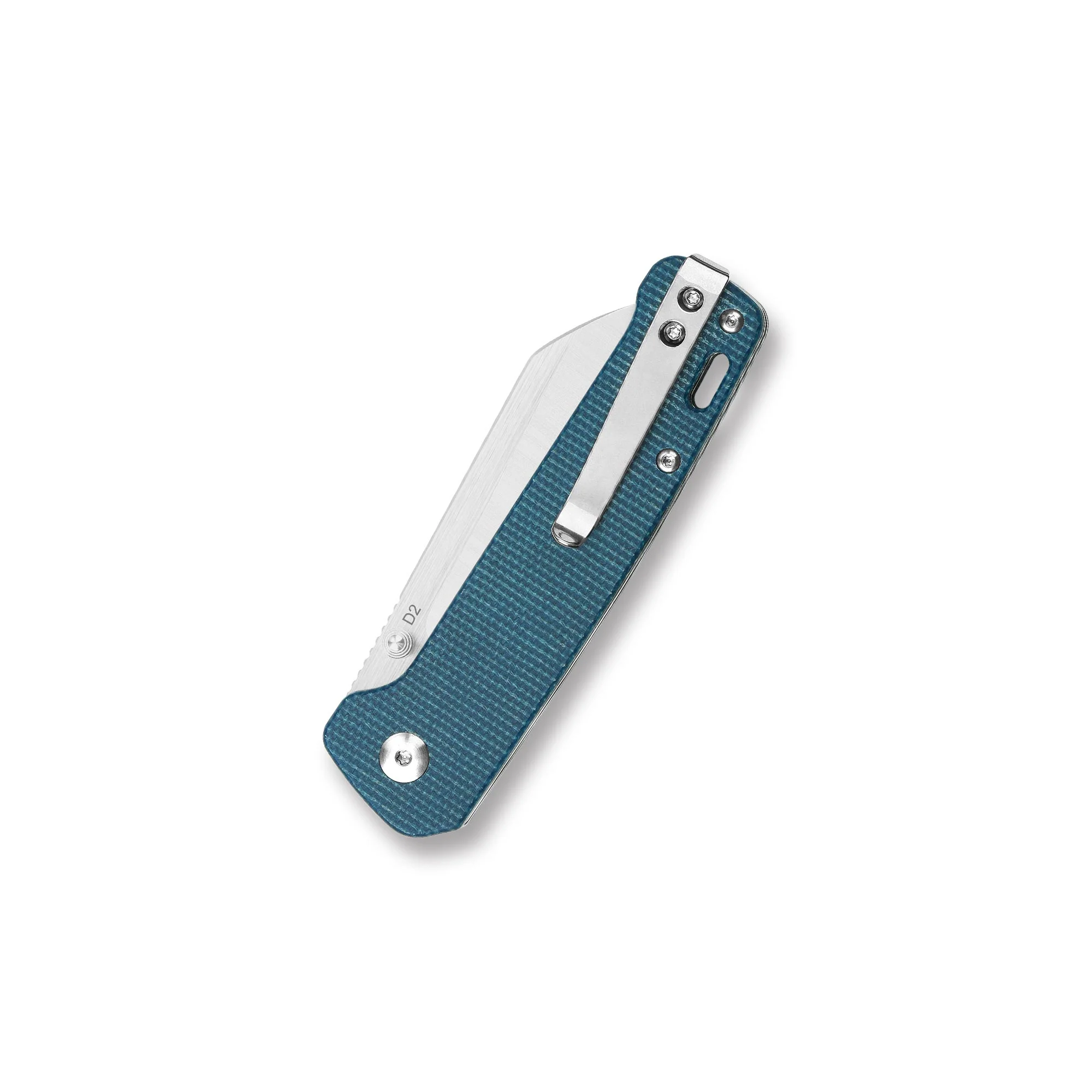 QSP Penguin Liner Lock Pocket Knife D2 blade Micarta handle - Image 14