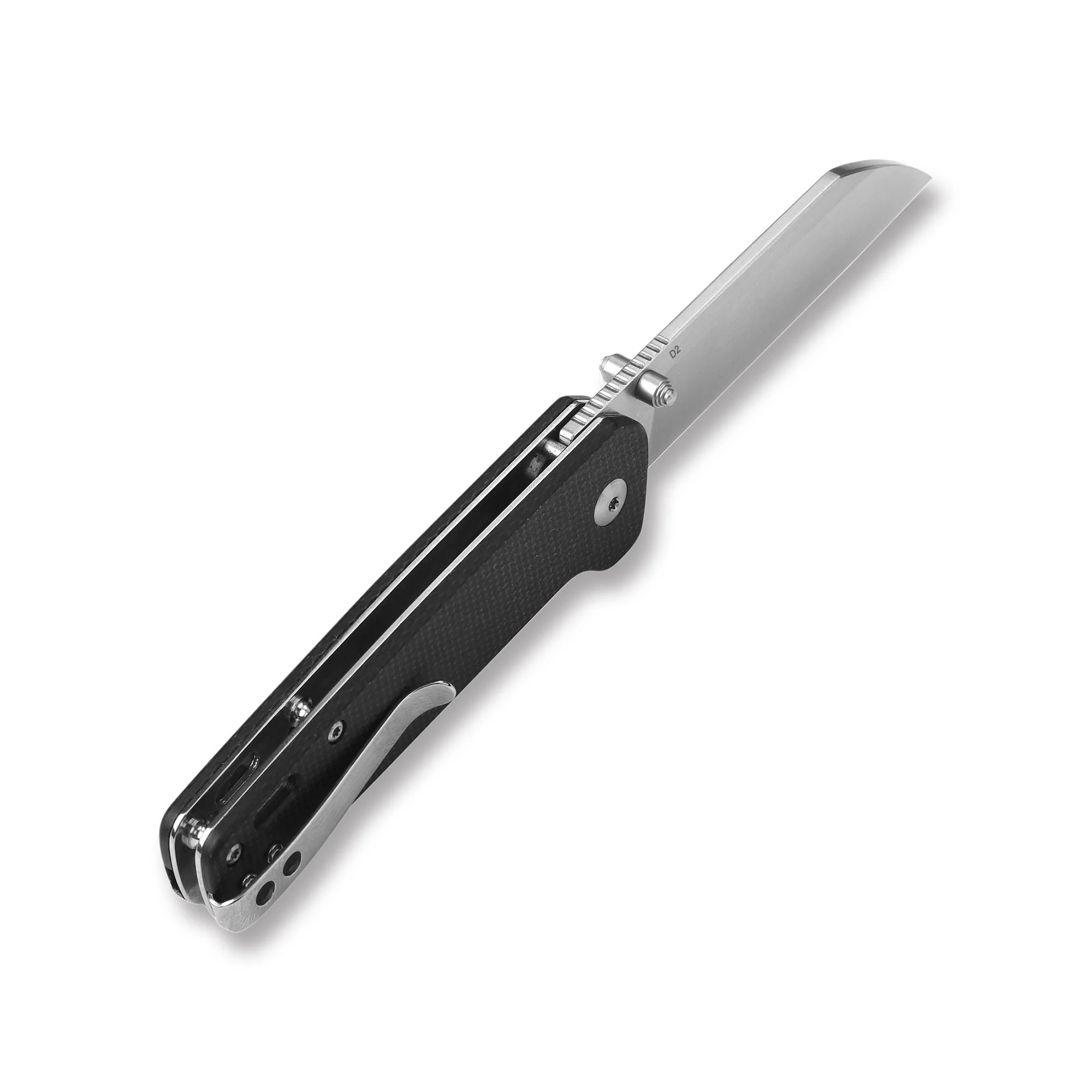QSP Penguin Liner Lock Pocket Knife D2 blade Micarta handle - Image 20