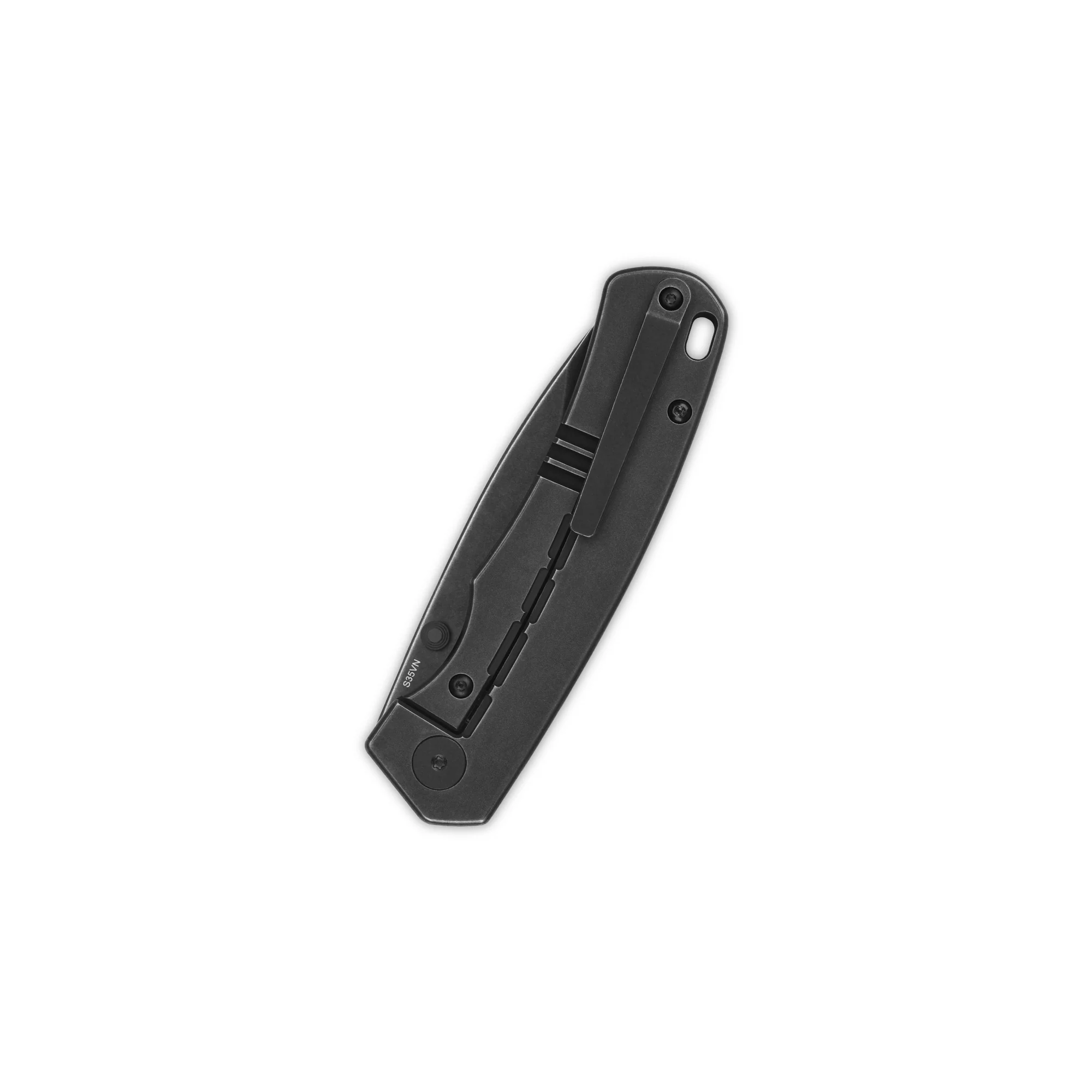 QSP Puffin Frame Lock Pocket Knife CPM S35VN Blade Titanium Handle with Carbon Fiber inlay - Image 10