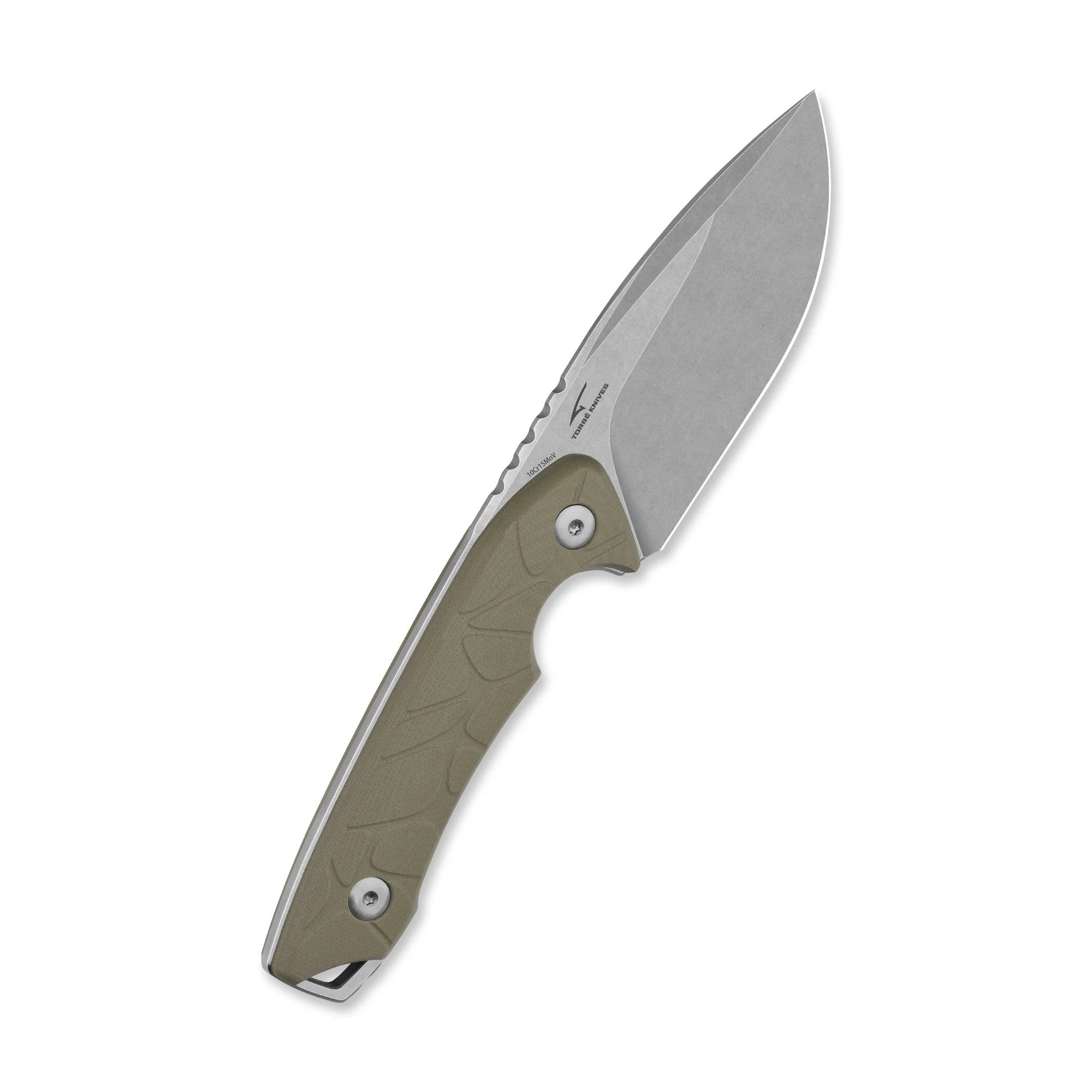 QSP Tiny TOT Fixed Blade Knife 10Cr15MoV Blade Sand G10 Handle - Image 3