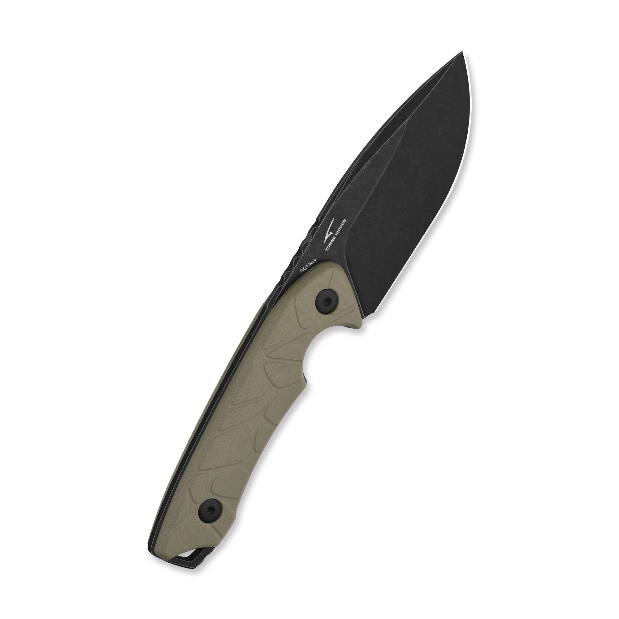QSP Tiny TOT Fixed Blade Knife 10Cr15MoV Blade Sand G10 Handle - Image 8