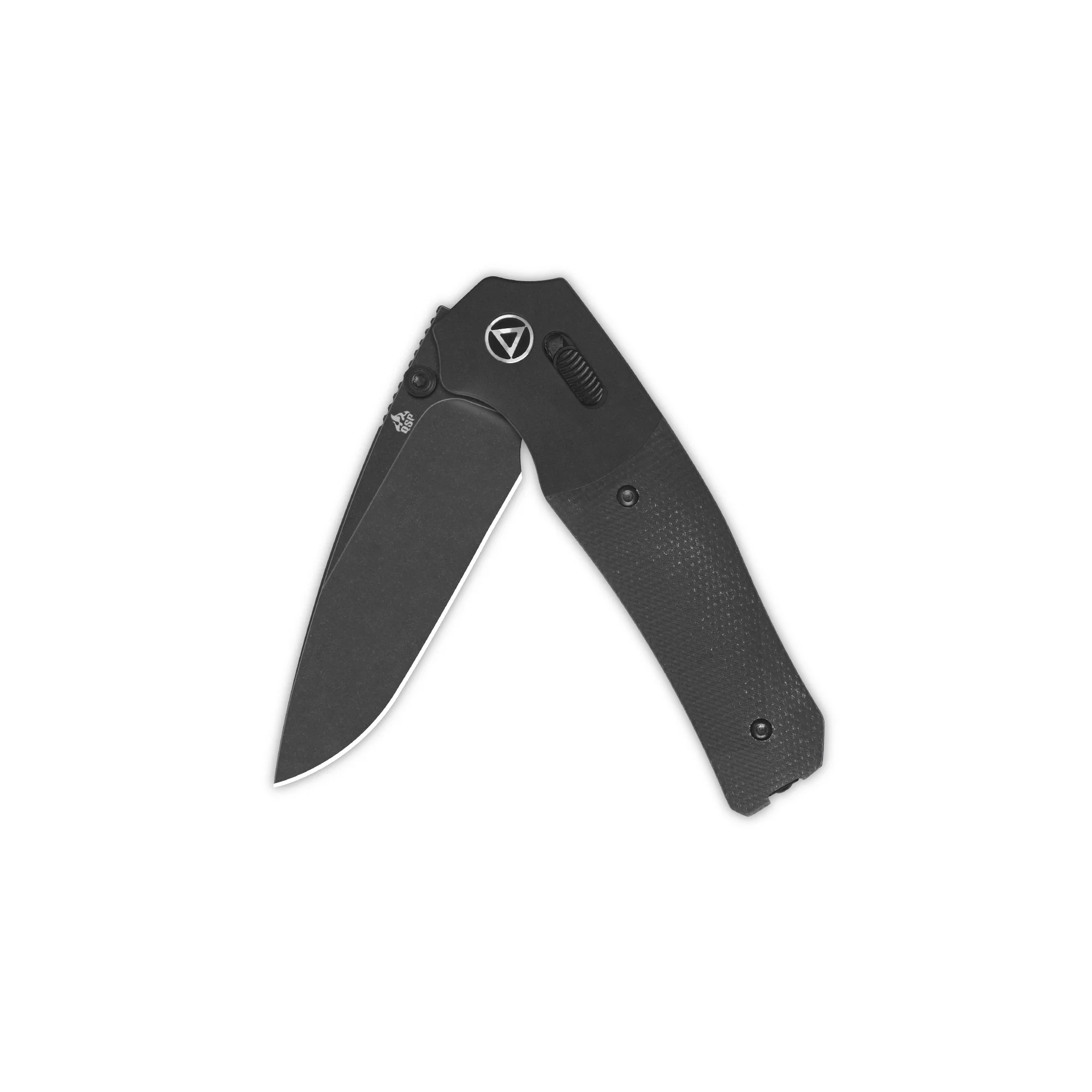 QSP Vault Glyde Lock Pocket Knife 14C28N Blade Black Micarta Handle - Image 8