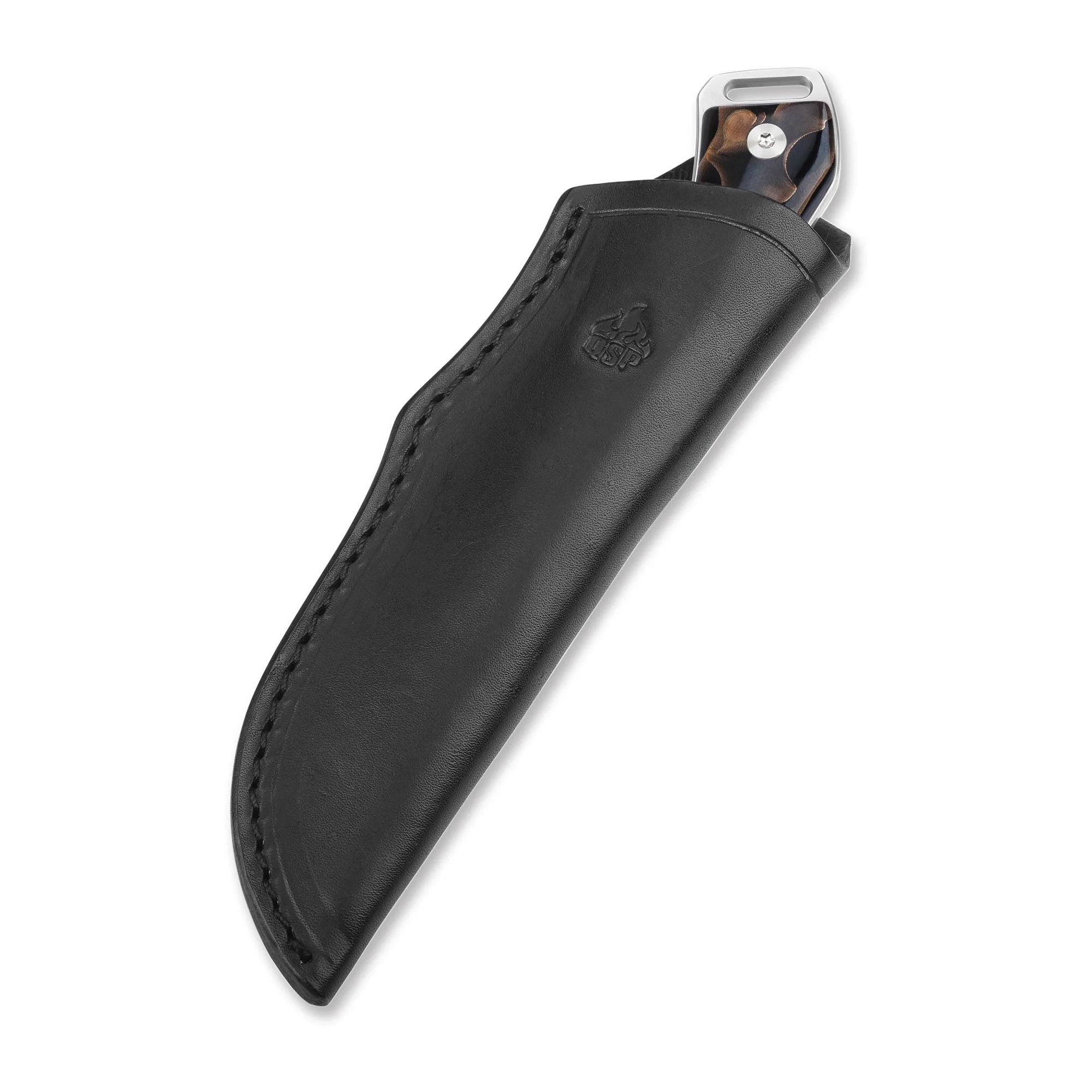 QSP Workaholic Fixed blade knife Böhler N690 blade Raffir resin handle - Image 4