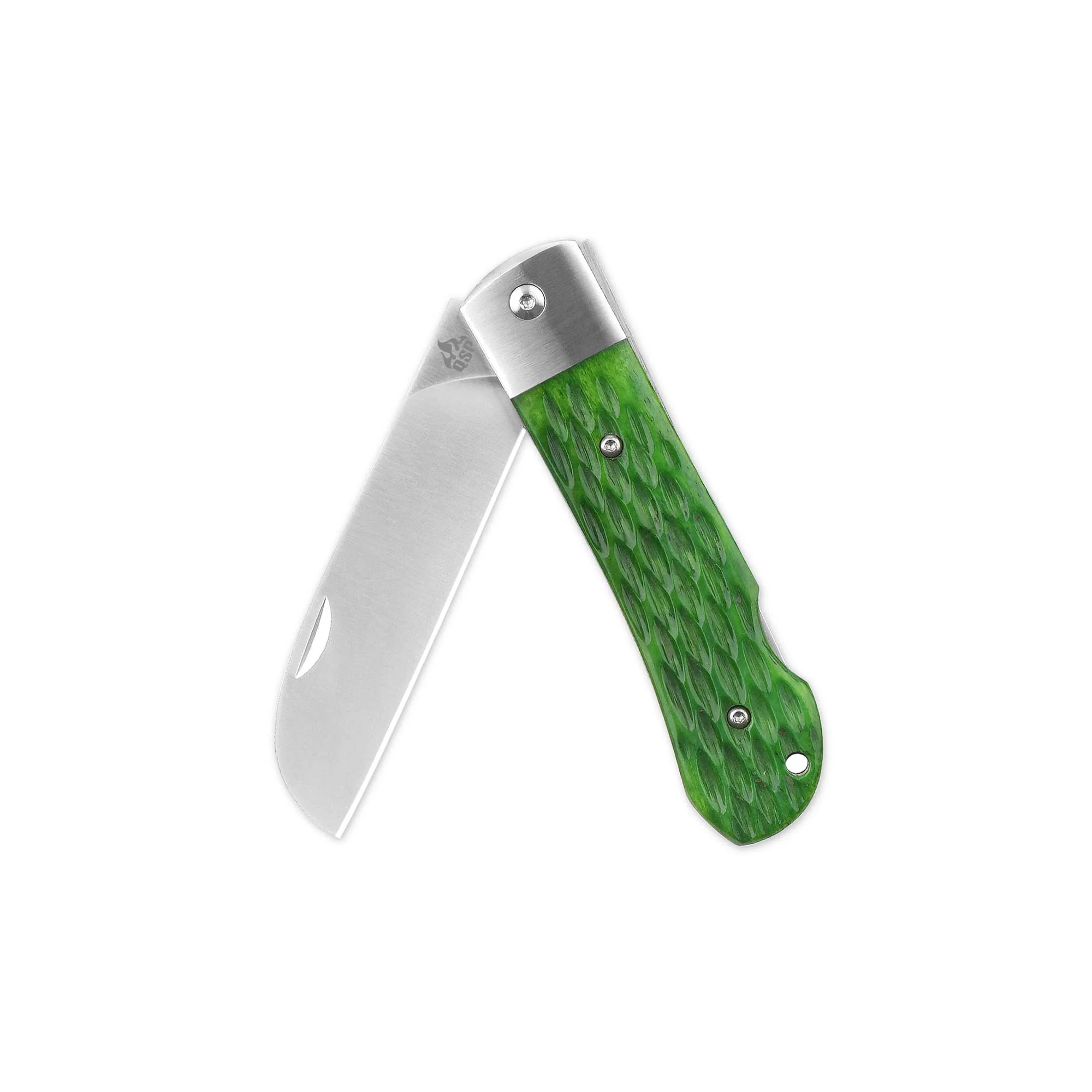 QSP Worker Lock Back Pocket Knife Böhler N690 Blade Bone Handle - Image 4