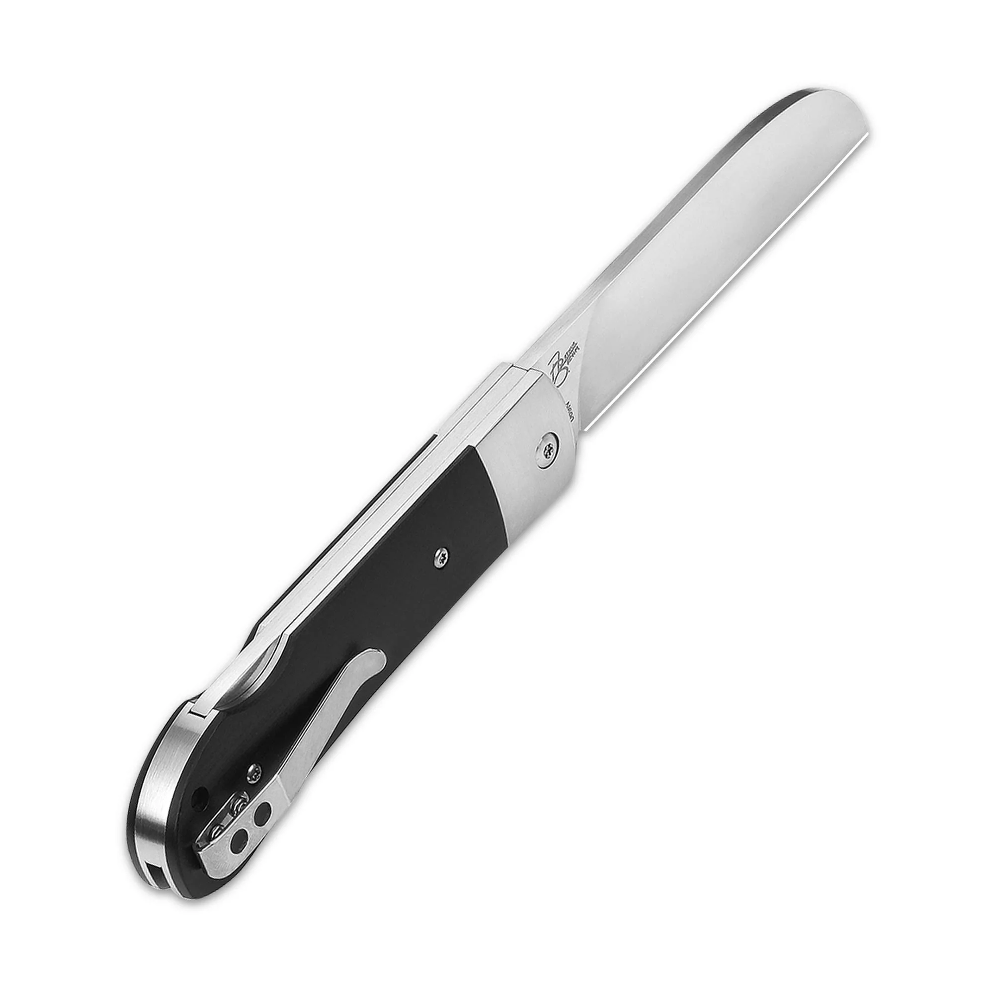 QSP Worker Lock Back Pocket Knife Böhler N690 Blade Black G10 Handle - Image 5